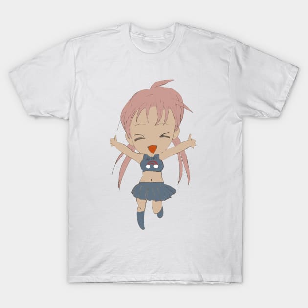 CB Chibi Happy Girl T-Shirt by CBCHIBI